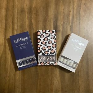 Red Aspen Nail Dashes